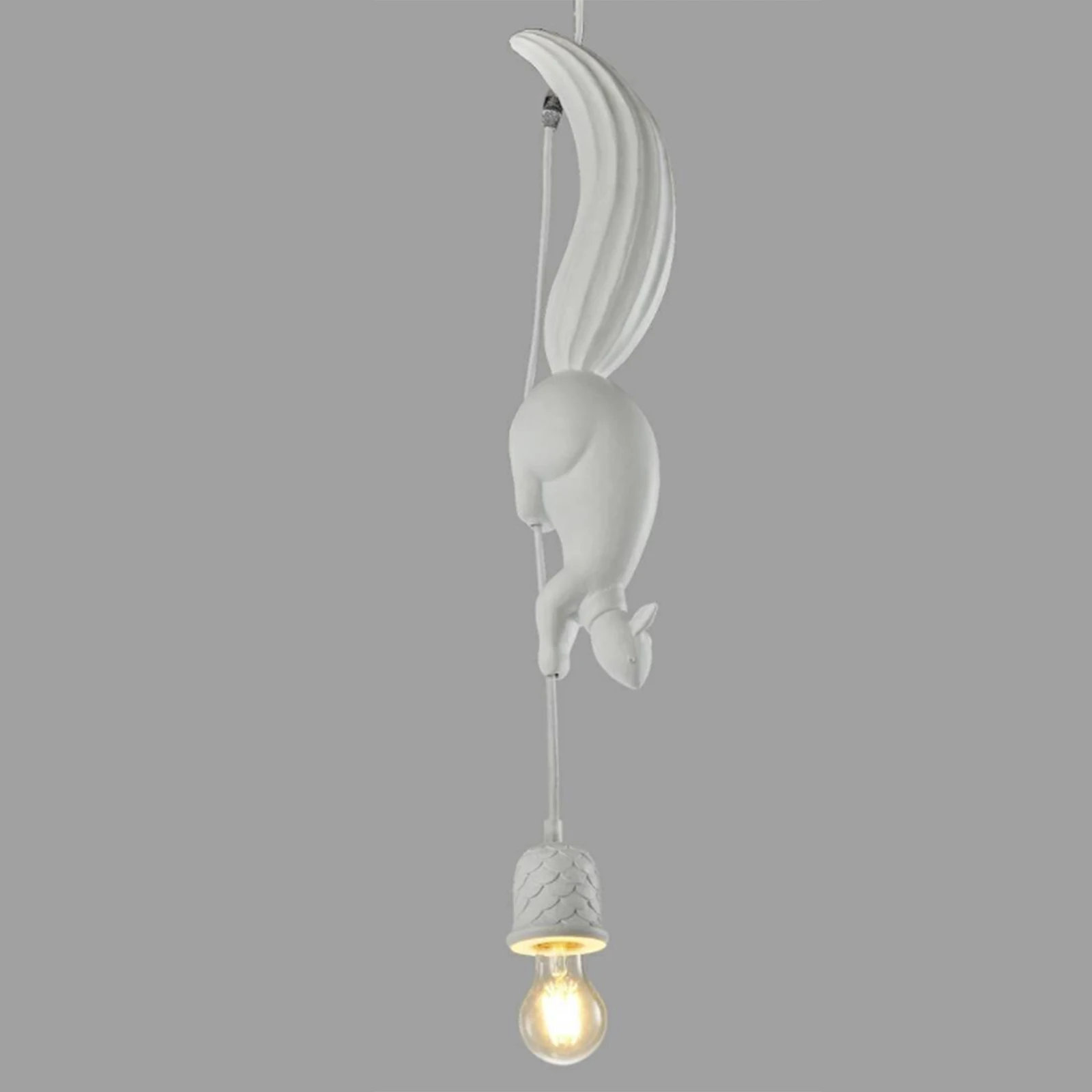 Novelty Squirrel Pendant Ceiling Light Fixture Lighting Hanging Lamp Study