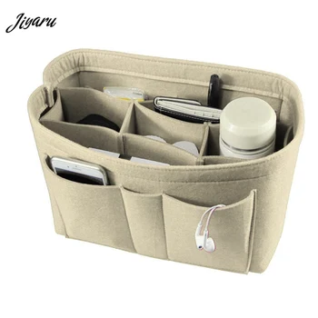 

For SPEEDY 25 30 35 Felt Cloth Insert Bag Organizer Handbag Organizer for Neverfull Travel Inner Purse Portable Cosmetic Bags