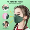 FFP2 Mask Children KN95 Mask Protective Dustproof Breathable Reusable Boys Girls Protective masks Face Mascarillas Fast Shipping 3