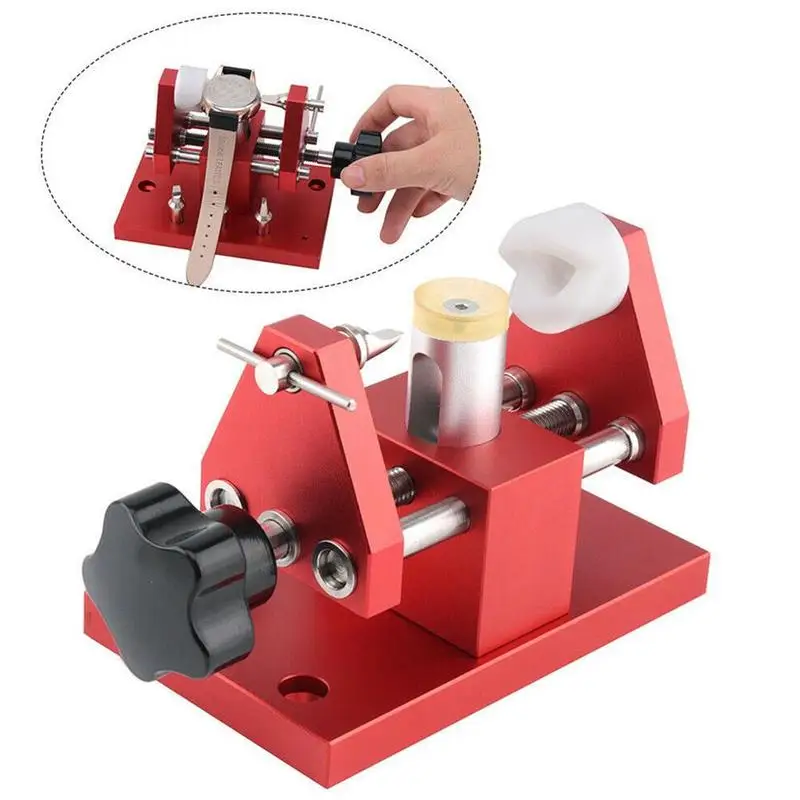 

Pre-drilled Watchmaker Watch Case Remover Back Open Adjustable Jaw Snap-On Type Watch Case Remover Use Wear Resistant