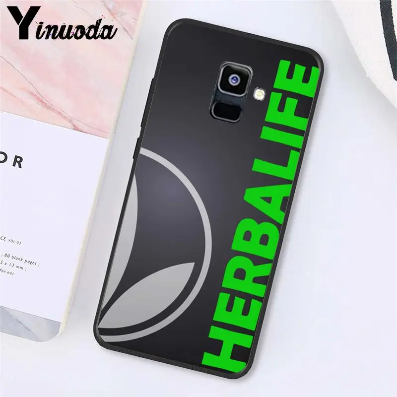 A7 Yinuoda черный Herbalife чехол для телефона для Samsung Galaxy A7 A50 A70 A8 A3 A6 A6Plus A8Plus A9 - Цвет: A7