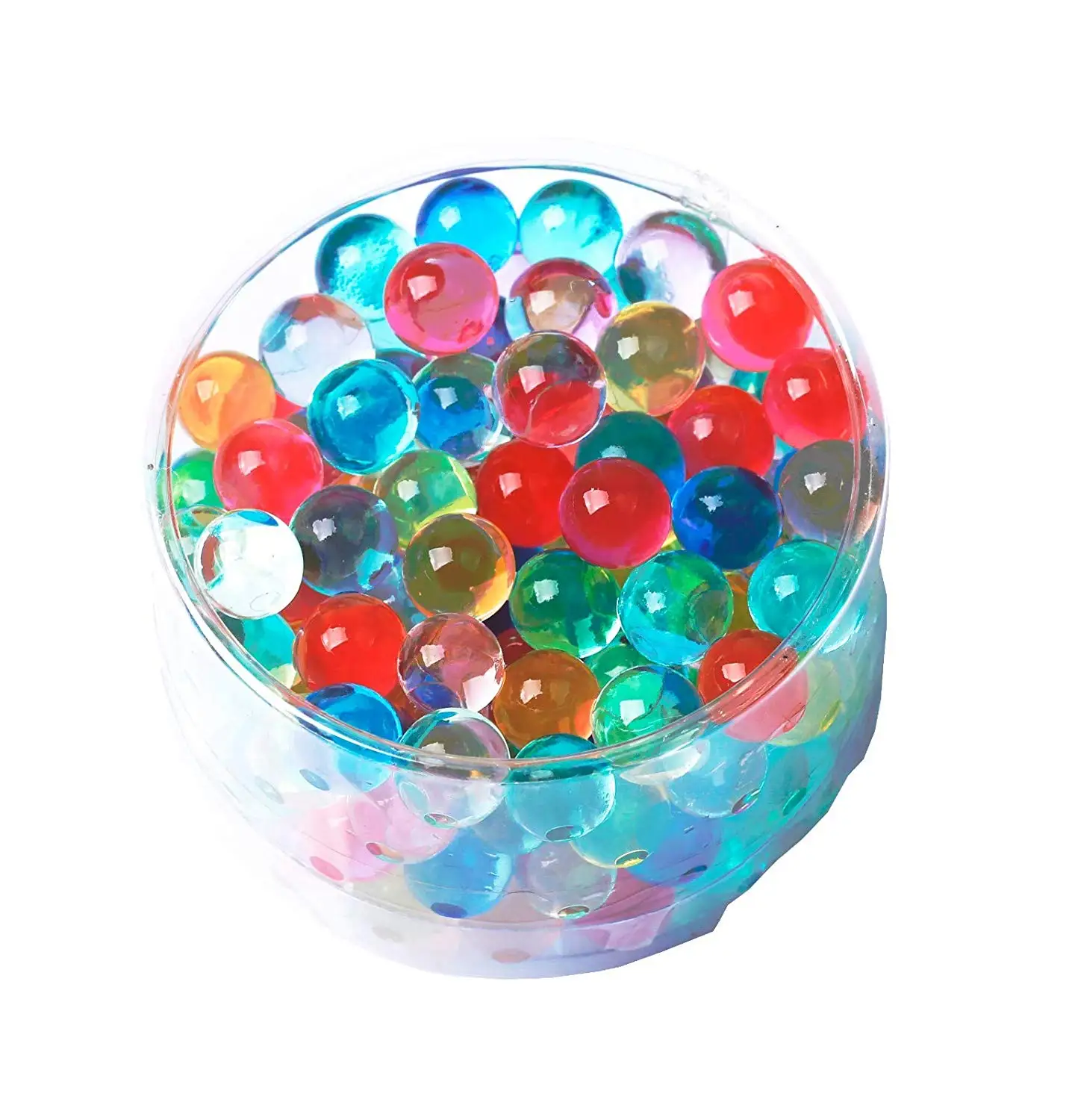 METABLE 10000PCS Multi-colors Water Beads,Water Bullet Balls Gel Beads,Magic Jelly Balls,Water Pearl Vase Filler Aqua Plant