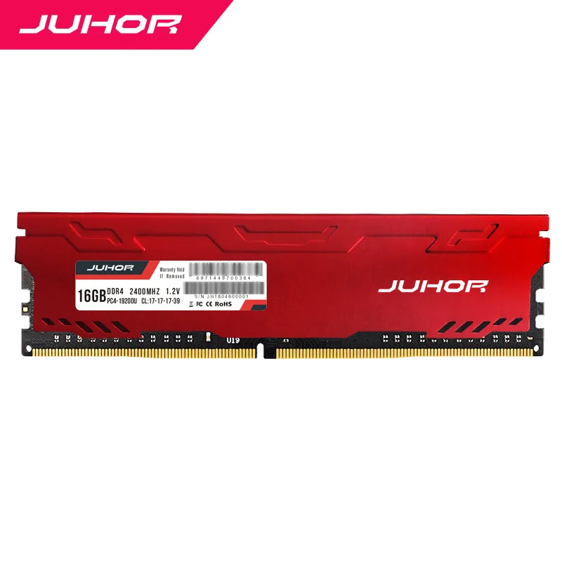 JUHOR ddr4 в Оперативная память S 4 ГБ 8 ГБ оперативной памяти, 16 Гб встроенной памяти, Desktop Memory с тепловым udimm 2133 МГц 2400 2666 МГц 3000 PC Оперативная Память 1,2 V dimm memoria