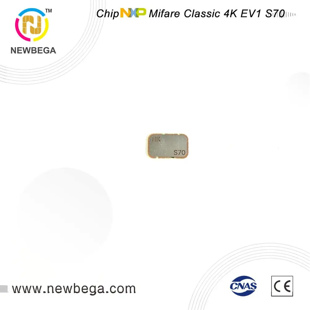 1000 шт. подлинный NXP Mifare классический 4K EV1 S70 RFID чип 13,56 МГц оригинальный чип DHL Бесплатная доставка