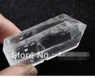 YM 325 Big Natural Tibet Phantom Quartz Crystal Stone Rock Polish Point Wand Healing | Дом и сад