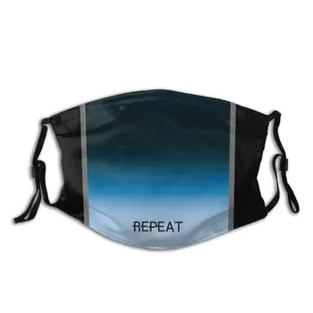 

protective mask with filter Eat Sleep Pet Wag Dogs Train Repeat anti dust PM2.5 reuse adult teen child girl