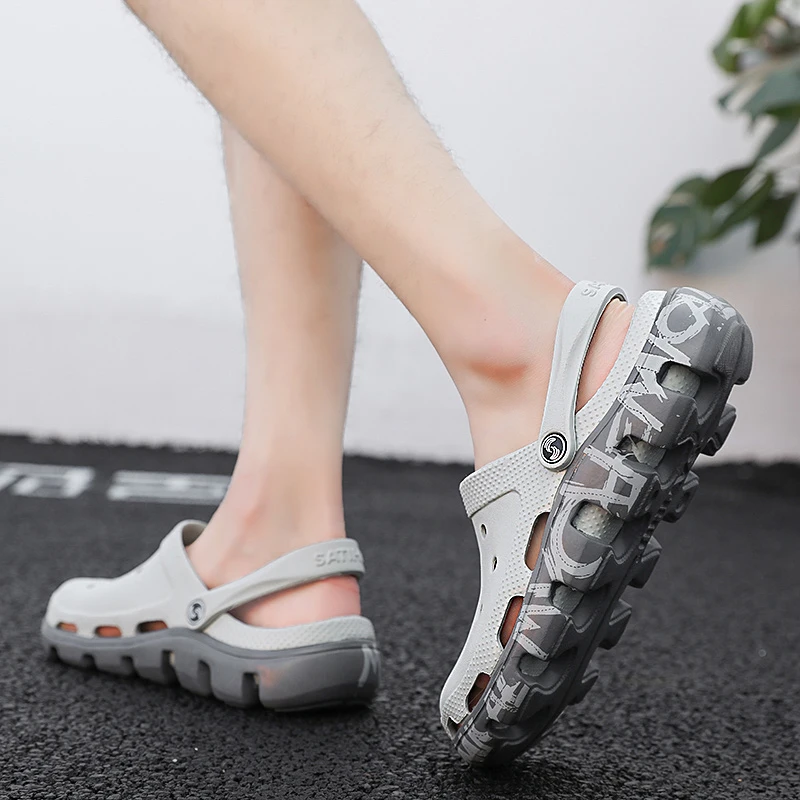 Original Garden Flip Flops Quick Drying Water Shoes Men Jelly Sport Summer Beach Aqua Slipper Outdoor Sandals Mile Marbled Shoes