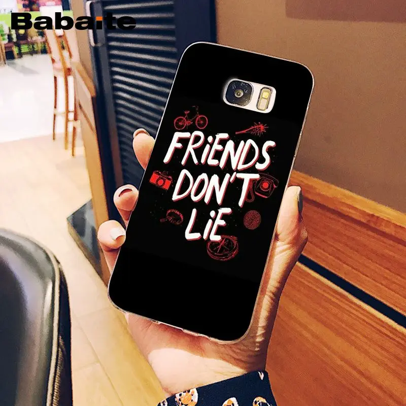 Babaite странные вещи Сезон 3 Мягкий Силиконовый ТПУ чехол для телефона samsung S5 S6 S6 edge S7 edge S8 Plus S9 Plus Coque Shell - Цвет: A4