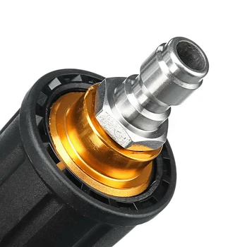 

Black Spray Nozzle High Pressure Washer 1/4\\\" Quick Connect Rotating 3600 PSI
