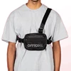 Black Tri-Strap Chest Utility Bag Small Tactical Men Chest Rig Bag Hip-hop Functional Vest Outdoor Streetwear Chest Bags For Men ► Photo 2/6