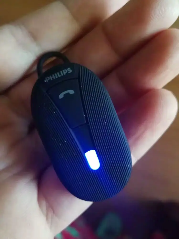 Philips SHB1801P автомобильный комплект Bluetooth гарнитура с выходным током 1A/2.4A Bluetooth 4,1 наушники для бизнеса