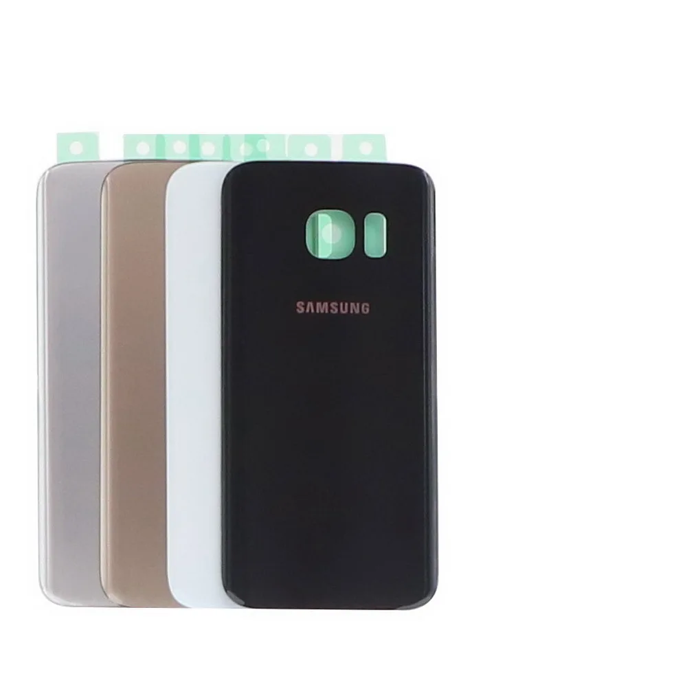 Задняя стеклянная крышка аккумулятора для SAMSUNG Galaxy S7 G930 G930F S7edge G935 G935F Корпус