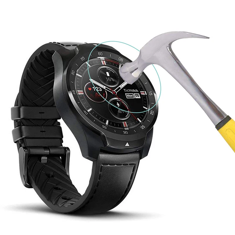 2 шт. Защитная пленка для экрана для samsung Galaxy Watch 46 мм 42 мм Замена ремешка Противоударная защитная пленка из закаленного стекла