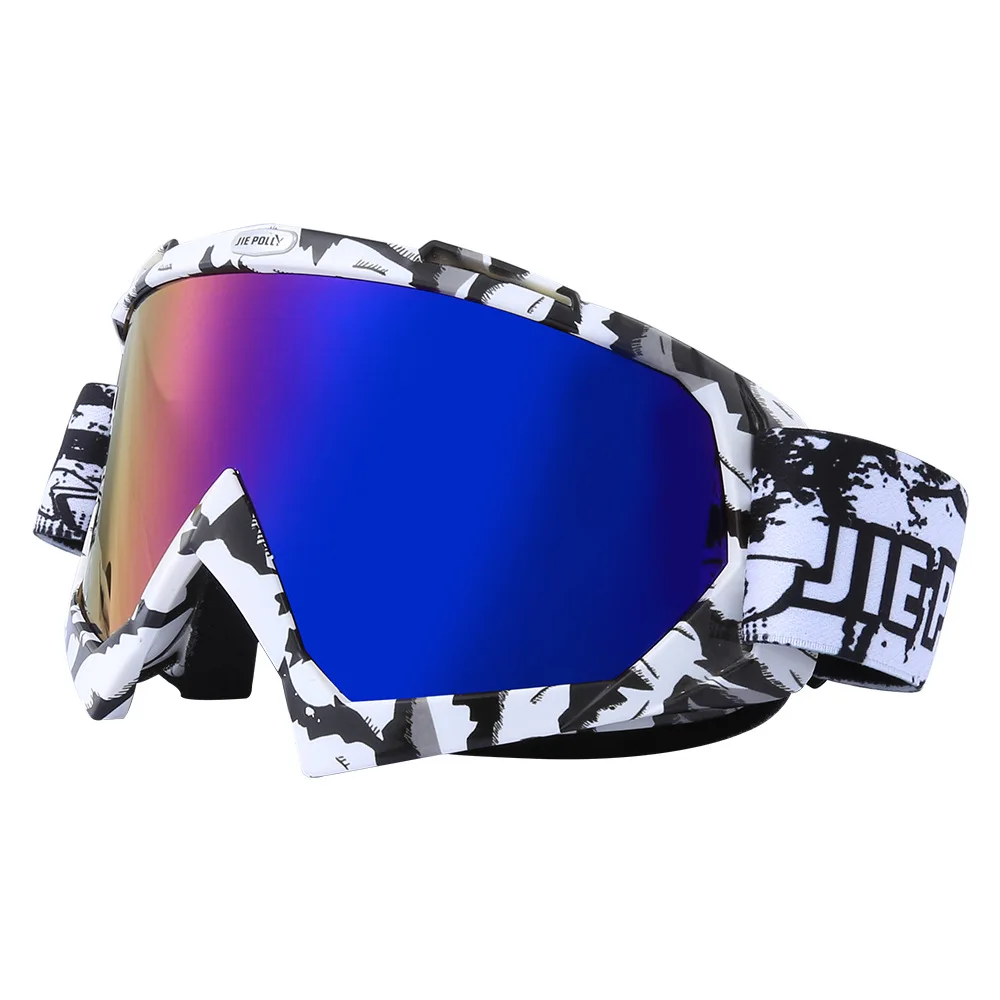 ATV MX, мотоциклетные очки, лыжные очки, очки для мотокросса, очки для сноуборда, мото, мотоцикл, Байк, цветные линзы - Цвет: I