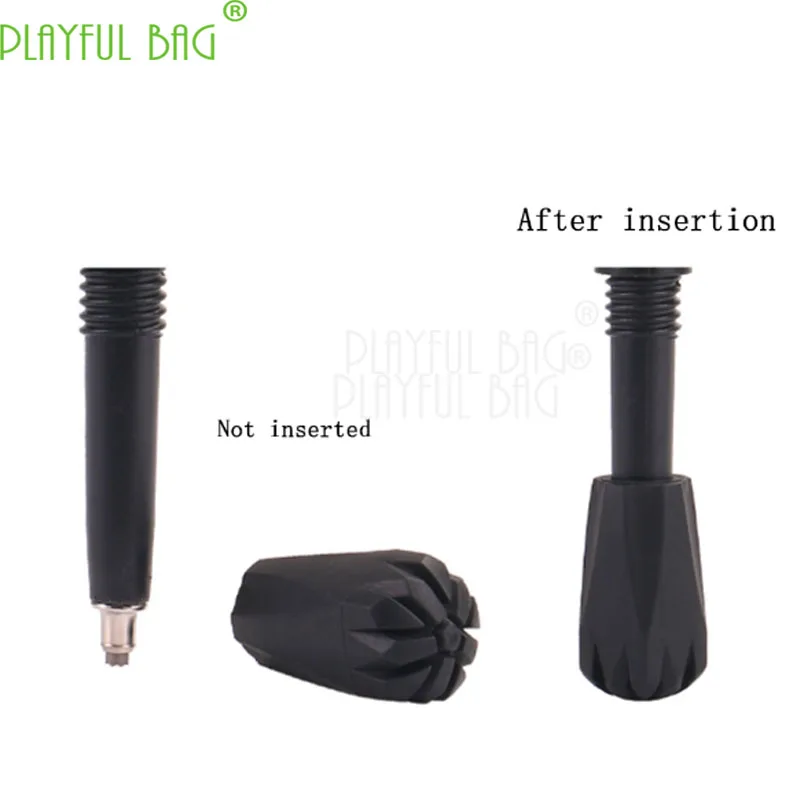 

Outdoor activities lovers major accessories Round-footed Mountaineering Cane Foot Cover Rubber Cover Foot Cover Best Gift ZK23