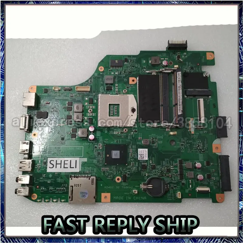 Шели для Dell V1540 1540 Материнская плата ноутбука 48.4IP01.011 RMRWP 0RMRWP CN N5040 HM57 DV15 ноутбук ПК