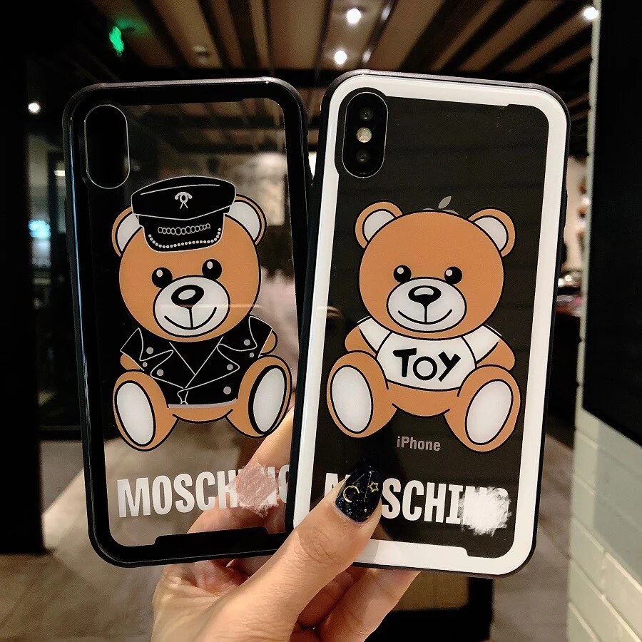 Мультяшный Новый стильный мобильный чехол для телефона iPhone X XR XS XSMAX защитный