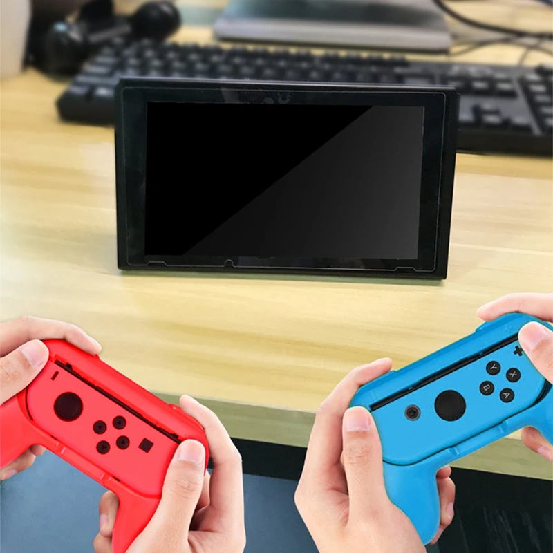 Данные лягушка левый+ правый Joycon кронштейн держатель ручка для переключателя shand NS Joy-Con контроллер геймпад рукоятка подставка