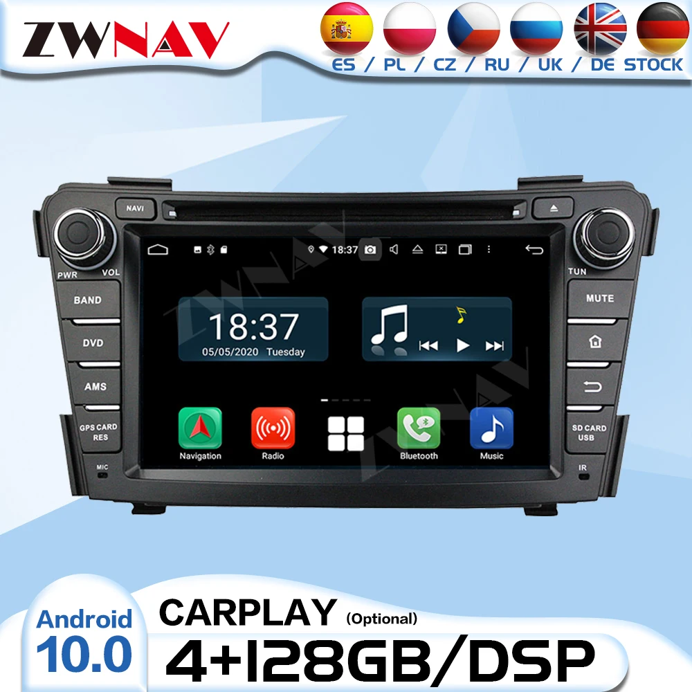 2 Din Android 10 радио приемник для HYUNDAI I40 2011 2012 2013 2014 2016 аудио стерео видеоплеер GPS