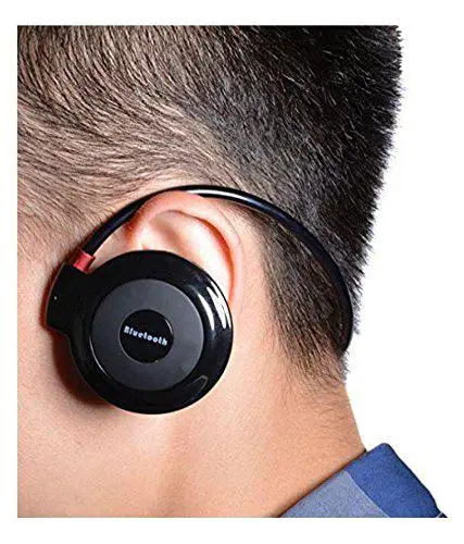 Спортивные наушники с микрофоном ушной крючок Беспроводной Bluetooth стерео Mp3