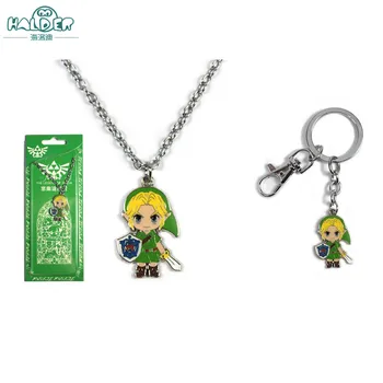 

Zelda The Adventure of Link Heart Canister cosplay Keychain Game Series Zelda Key chains Car Lovely Party Jewelry Gift Llavero