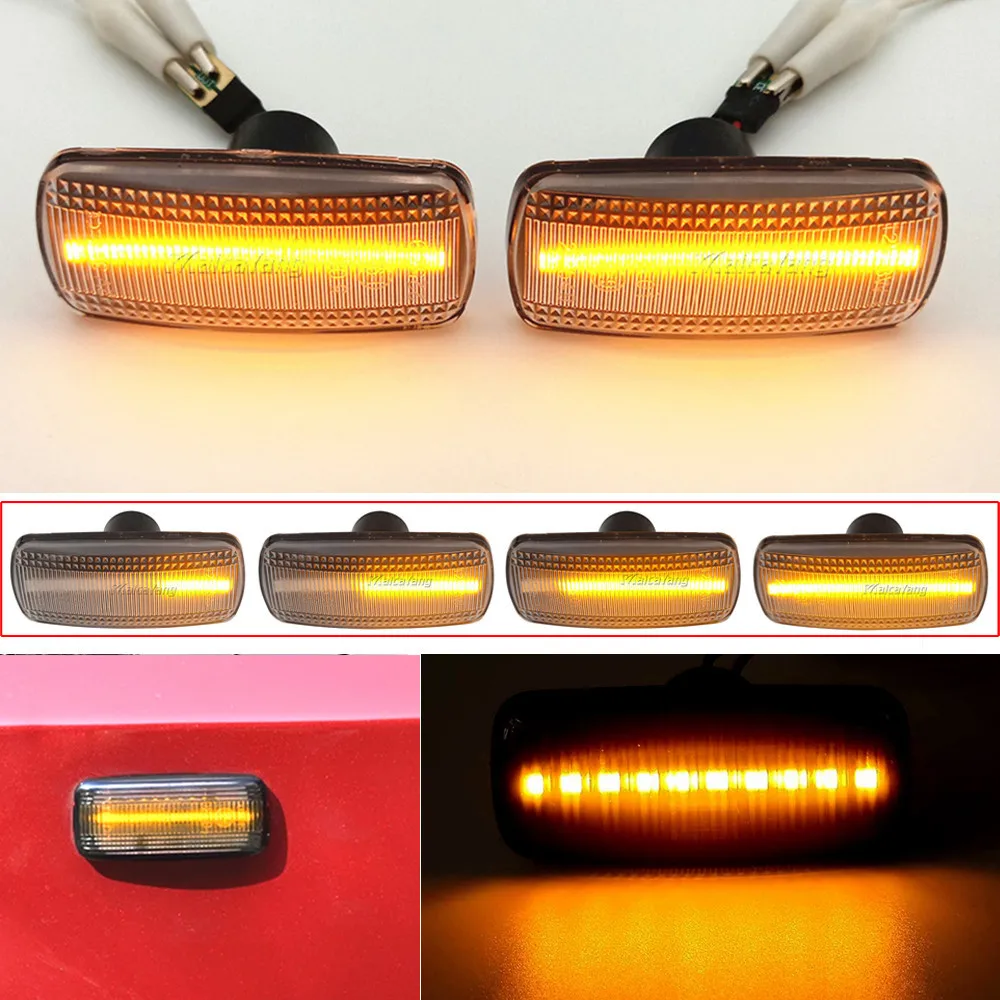 Per Jeep Compass Patriot Commander Liberty Grand Cherokee Chrysler 200 300 Dynamic Led Side Marker Fender Blinker Signal Light