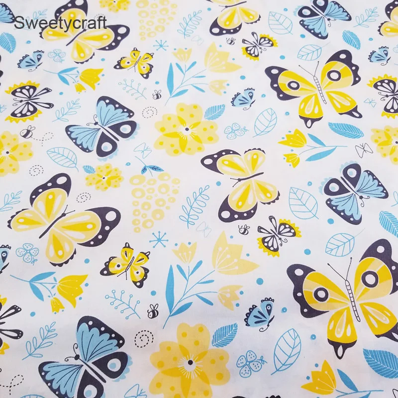 Butterfly Cotton Fabrics 2