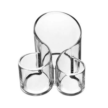 

Clear Makeup Storage Box Organizers Lipstick Display Boxes Cosmetic Makeup Brush L4MF