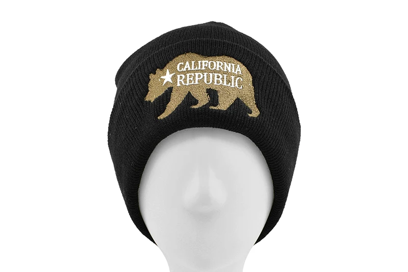 Климат, Калифорнийский медведь, зимняя шапка, шапка для мужчин и женщин, забавная теплая шапка, зимние теплые шапки, Калифорнийский медведь