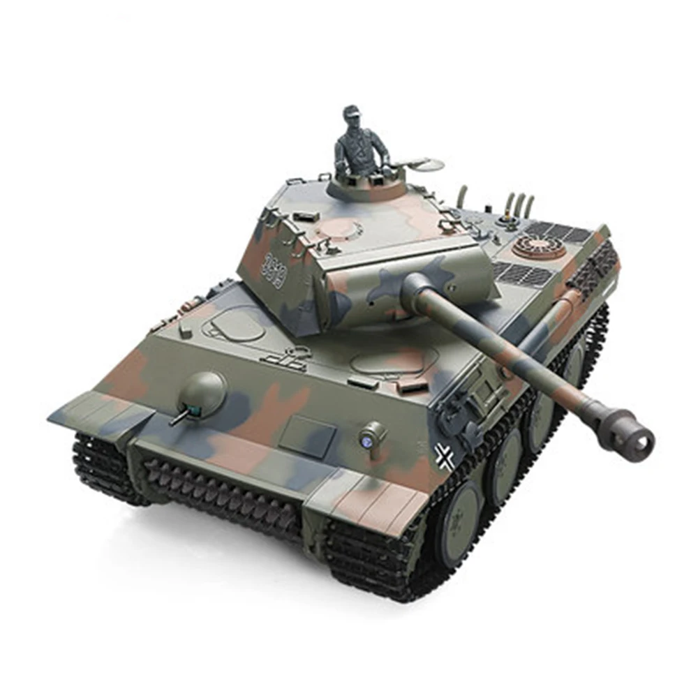Henglong 1:16 пульт дистанционного управления главный боевой танк избегание препятствий RC грузовики игрушка подарок со звуком и светодиодный светильник эффекты