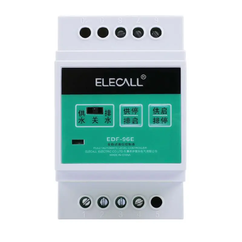 

DF96D Auto Water Liquid Level Controller Din Rail Mount