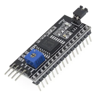 

50pcs Serial Board Module Port IIC/I2C/TWI/SPI Interface Module 1602 LCD Display Drop Shipping Wholesale