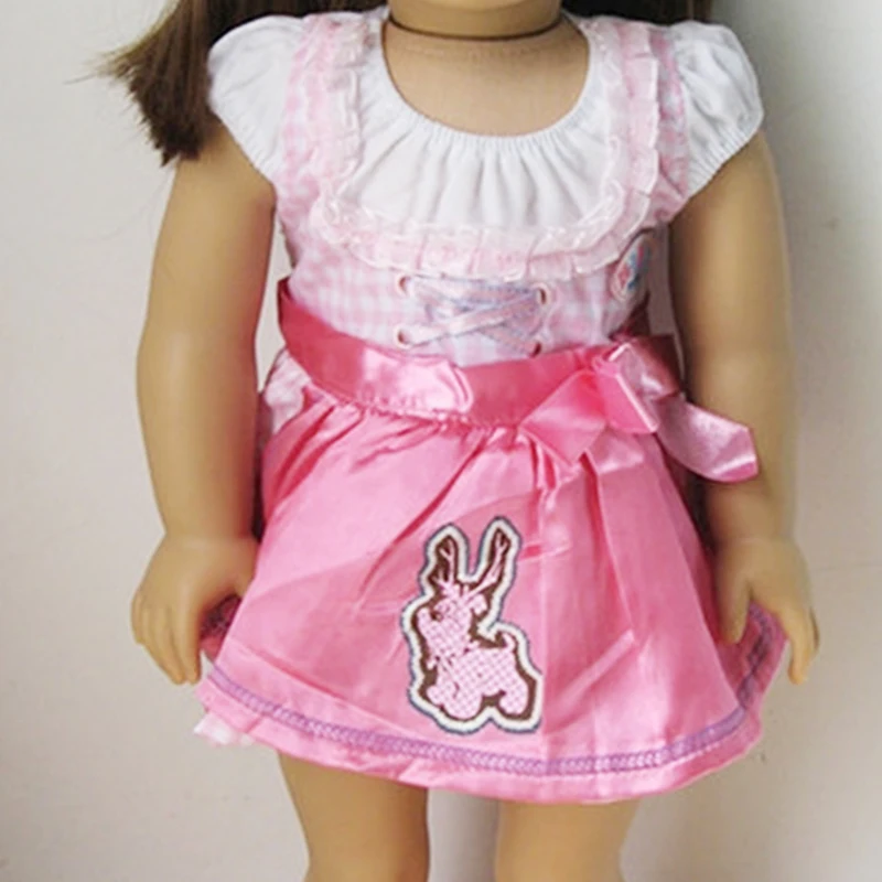 Новинка, 18 дюймов, американская принцесса, кукольная одежда, антикварное ретро платье и шляпа для девочки, кукольная одежда и аксессуары, игрушки для девочек