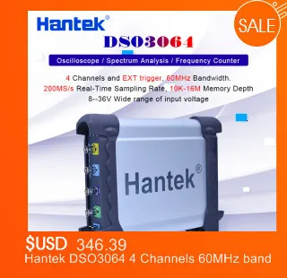 Hantek 4032L PC USB логический анализатор 2 Гбит Глубина памяти 150 МГц полоса пропускания 32 канала Осциллограф США/ЕС разъем