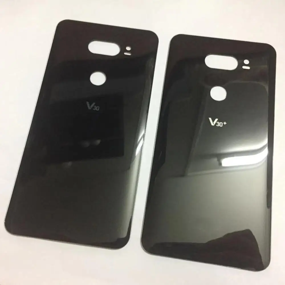 1 шт./ для LG V30+/V30 VS996 LS998U H933 LS998U H930 Корпус Задняя стеклянная крышка батареи задняя дверь+ наклейка Замена