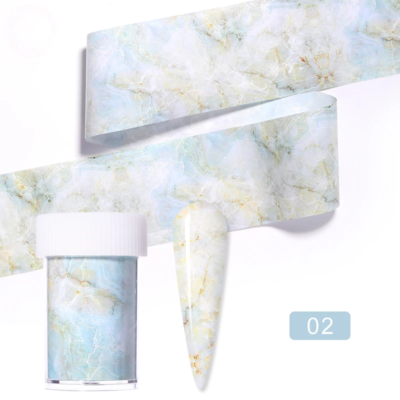 Золотой 1 Roll Laser Nail Sticker Holographic Foils Paper Starry Stripe Nail Decals Tips Transfer Nail Art Sticker Decoration - Цвет: Золотой