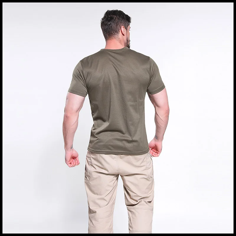 VENRAFAN быстросохнущая футболка Bionic Camouflage мужская с коротким рукавом водонепроницаемый дышащий костюм для верховой езды охотничий Ghillie костюм