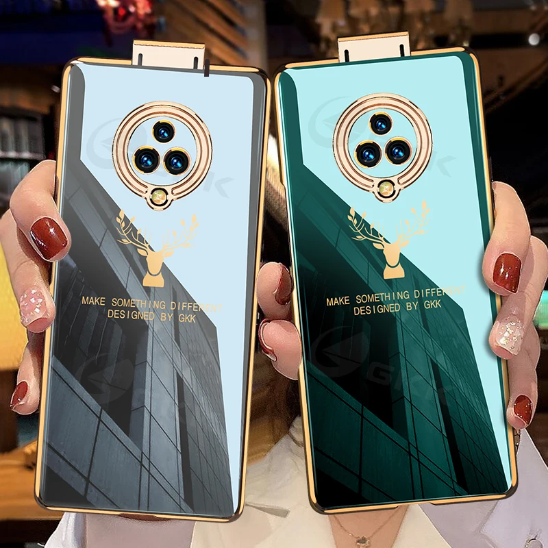 Мягкий чехол с рисунком оленя для Vivo NEX UD 2 3 противоударной защитой Ультратонкий