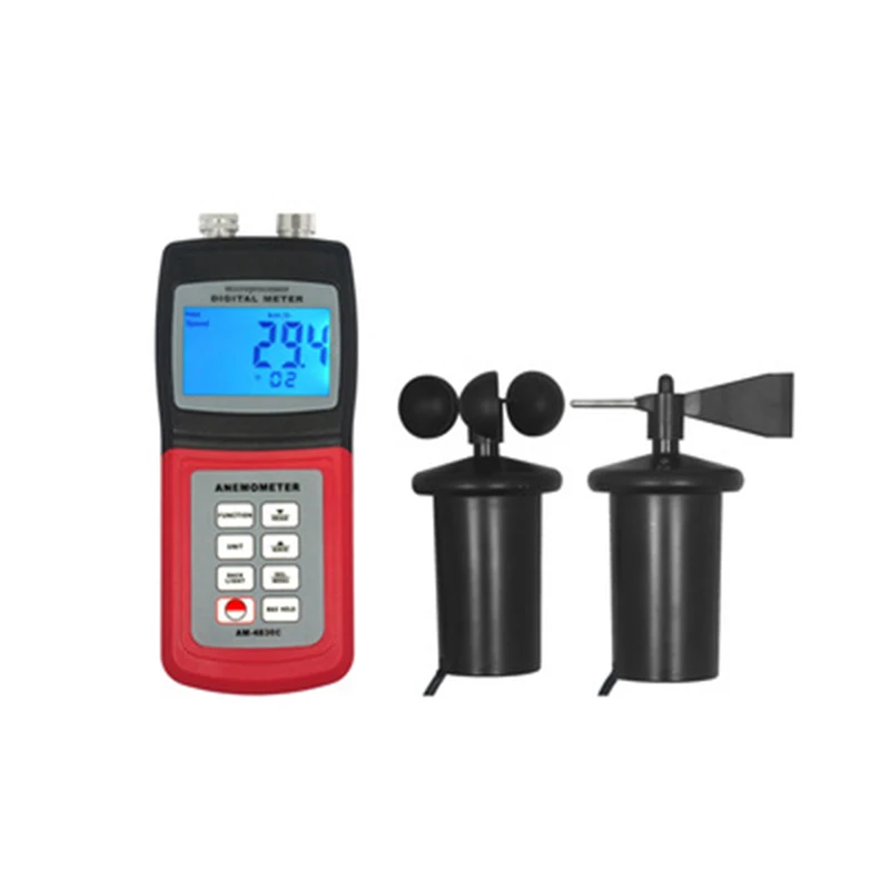 

Portable Digital Wind Multi-function Anemometer AM-4836C