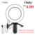 Orsda 6/10 Inch Ring Light with Tripod LED Ring Light Selfie Ring Light with Stand for Youtube Tik Tok Live Lighting Photography