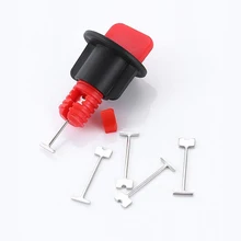 

151pcs Replacement Steel Needles Tile Leveling Locator Level Wedges Locator Spacers Tiles Positioning Flooring Tile Carrelage