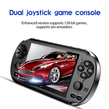 

NEW Video Game Console Player X1 For PSP Gamapad Handheld Retro 4.3 Inch Screen Mp4 Player Game Player Support E-book