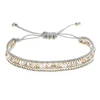 LUBINGSHINE-bracelet bohème fait à la main, corde tissée, ajustable, chaîne cristal, Bracelets à breloques, bijoux cadeau, mode ► Photo 3/6