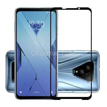 

30 Pcs/Lot 9H Premium Tempered Glass for Black Shark 3S Full Coverage Screen Protector Protective Film for Xiaomi Black Shark 3S