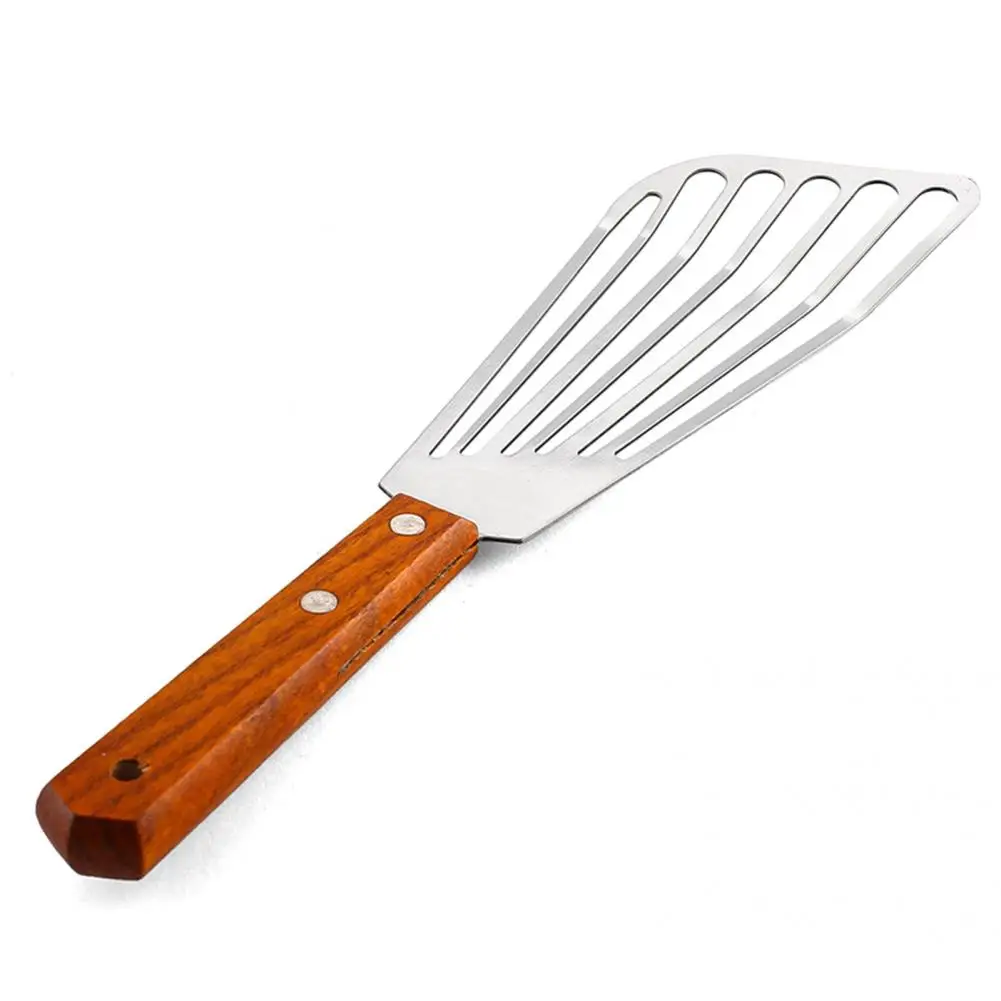 Stainless Steel Spatula, Mirror Finish, Scraper Round End & Tapered Flat  End (HS15907)