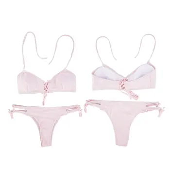 

Women Bandage Push-Up Bikini Set Padded Bra Swimsuit Comfortable Summer Beach Sea Bathing Suit Wonderful Gift