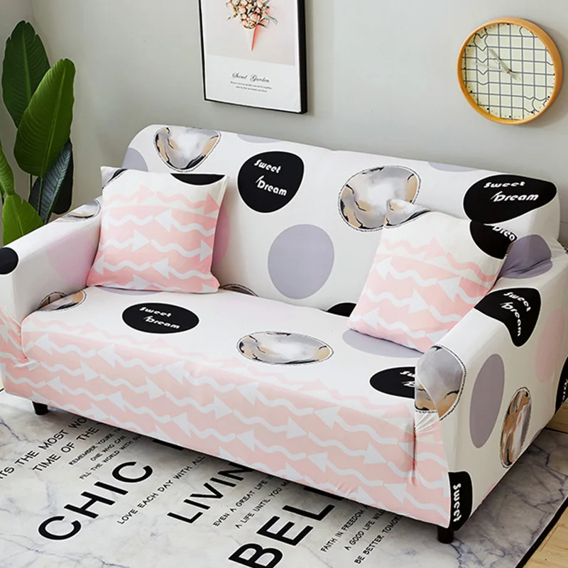 WLIARLEO чехол, все включено, эластичный тканевый чехол для дивана, скандинавские геометрические чехлы для дивана, для гостиной, двухместный