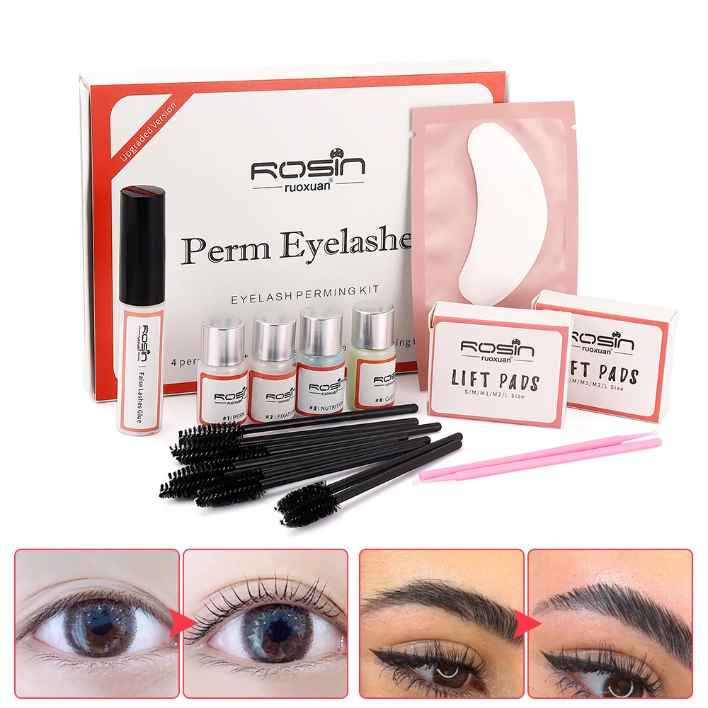 Профессиональные наборы для подтяжки ресниц со стержнями набор наращивания
