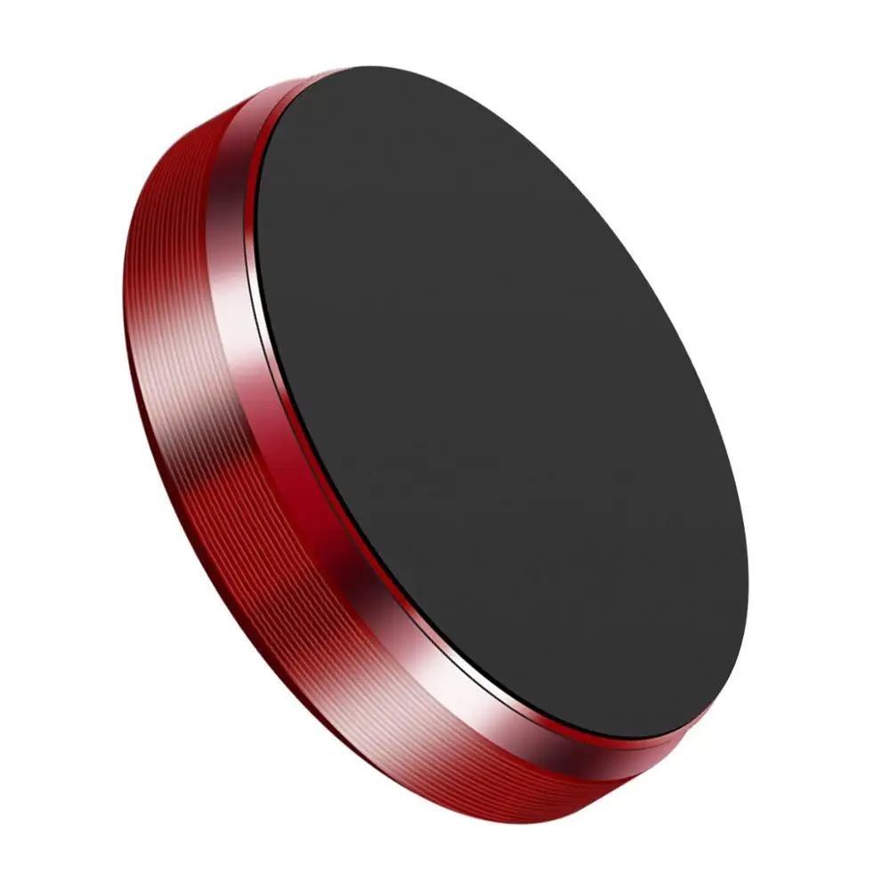 GUUGEI магнитный автомобильный держатель для телефона на 360 градусов, универсальный магнитный держатель для телефона, подставка для мобильного телефона, подставка для мобильного телефона с gps - Цвет: Red Holder