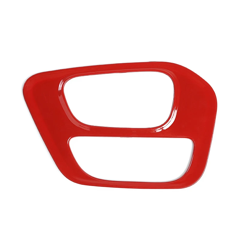 BAWA интерьерные молдинги для Dodge Challenger- ABS для салона автомобиля коробка переключения передач панель накладка наклейки углеродное волокно - Название цвета: Red